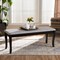 Baxton Studio Cornelie Grey Upholstered and Dark Brown Finished Wood Dining Bench 170-10918 - alternate 4